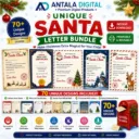 70 Unique Santa Letter Bundle